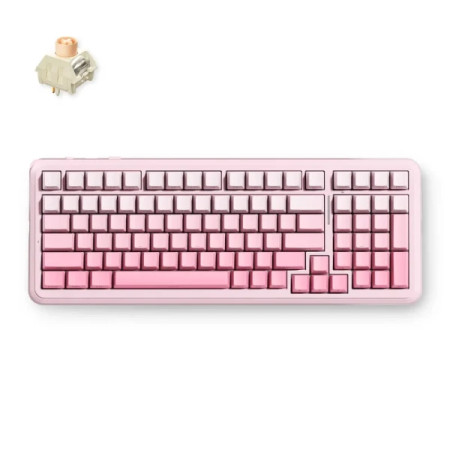 MCHOSE K99 V3 Mehanička Pink GradientIcy Creamsicle Switch