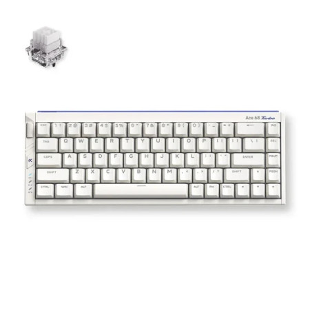 MCHOSE Ace 68 Turbo Nova WhiteMount Tai Magnetic switch
