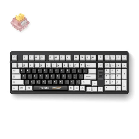 MCHOSE x Unbox Therapy UT98 Classic TherapySilent Peach V3 Switch