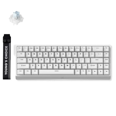 MCHOSE Ace 68 White No RGBIce Blue Magnetic switch