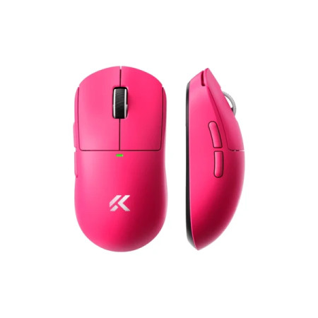 Bežični gaming miš MCHOSE A5 V3 Ultra Rose Red PAW33958KHz poolingOmron Mechanical
