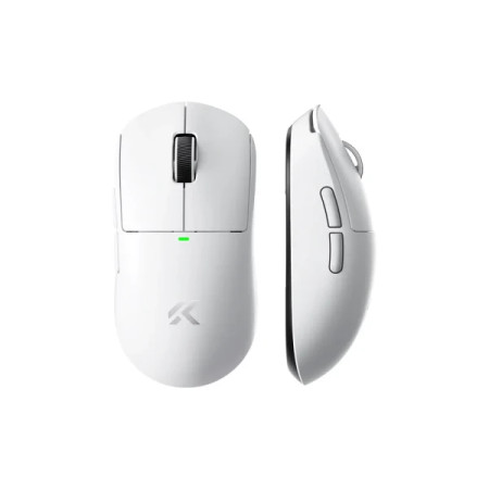 Bežični gaming miš MCHOSE A5 V3 Ultra White PAW33958KHz poolingOmron Mechanical