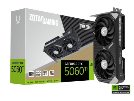 Zotac RTX 5060-Ti Twin Edge 8GB GDDR7 ZT-B50620E-10M