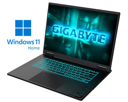 GIGABYTE A16 3WH 16 inch FHD+ 165Hz 300nits AMD Ryzen 7 260 32GB 1TB SSD GeForce RTX 5070 8GB Backlit Win11Home gaming laptop