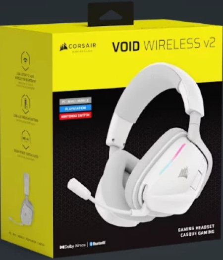 Corsair Void RGB Elite bele CA-9011380-WW