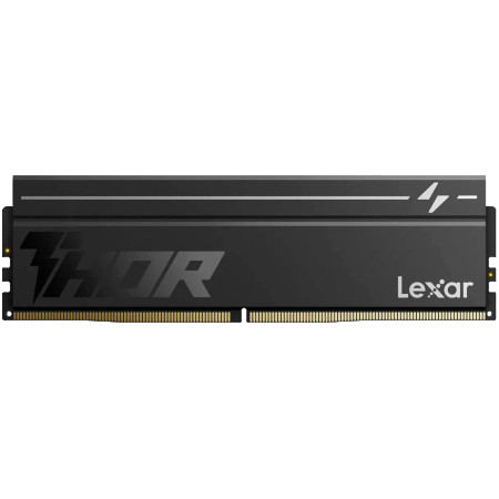 Lexar THOR 2.0 8GB DDR5 6000 CL38 1.3V Memory with heatsink, Single pack, Black Color ( LD5U08G60C380V-RGS ) 