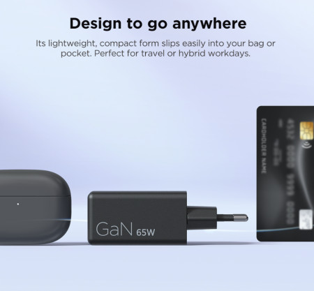 LENOVO PUNJAČ Mini USB-C GaN 65W 40AW65WBEU