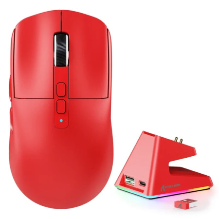 Attack Shark X6 PAW3395 + Charging Dock