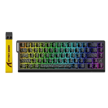 Attack Shark X68HE Magnetic Switch Black Contour