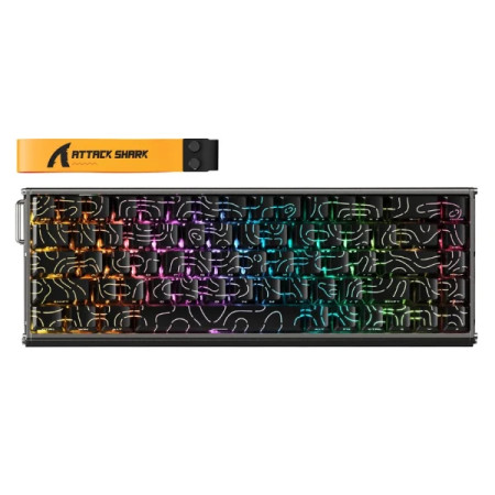Attack Shark X68 MAX Magnetic Switches Black