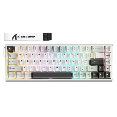 Attack Shark X68MAX Magnetic Switches White
