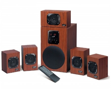 GENIUS SW-HF5.1 4800 5.1 Wood