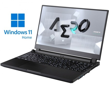 GIGABYTE AERO 5 KE4 Creator 15.6'' 4K OLED i7 16GB 1TB GeForce RTX 3060 W11H