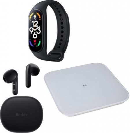 Xiaomi Smart Band 7 + Smart Scale 2 + Buds 4 Lite