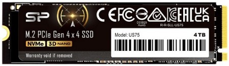SILICON POWER M.2 NVMe 4TB US75 SP04KGBP44US7505
